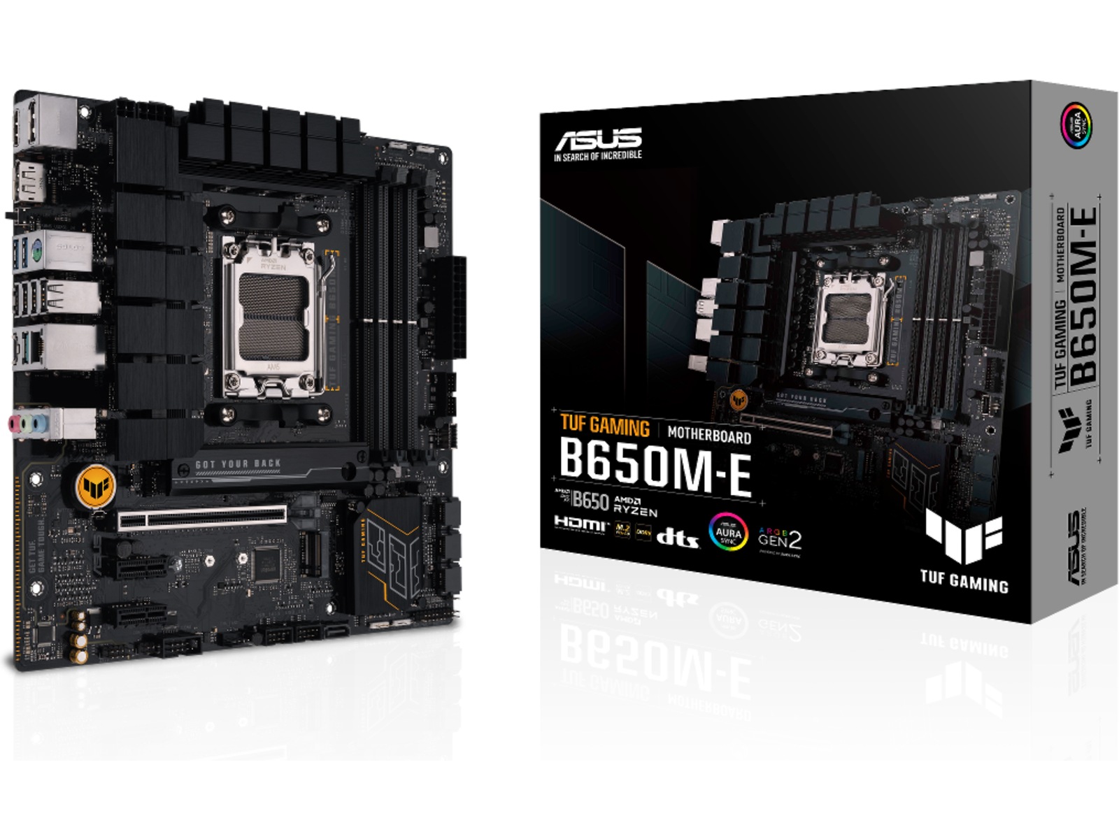 Asus TUF Gaming B650M-E Moderkort AMD Socket