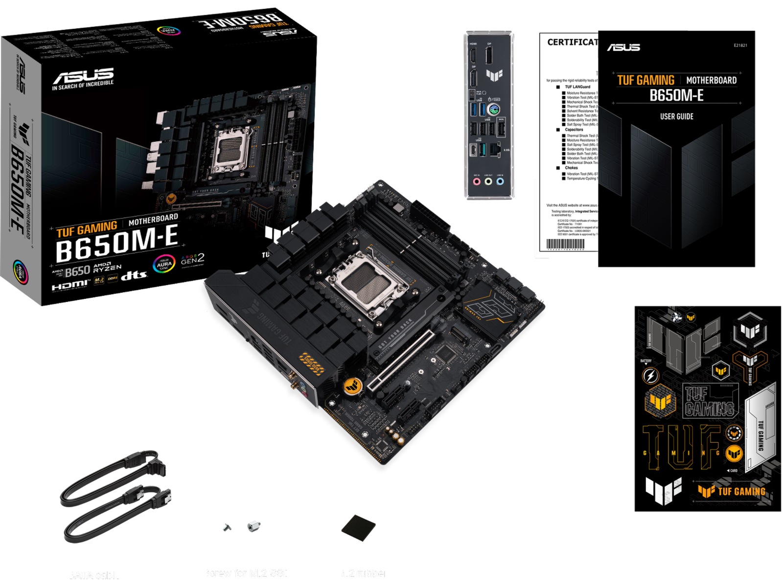 Asus TUF Gaming B650M-E Moderkort AMD Socket