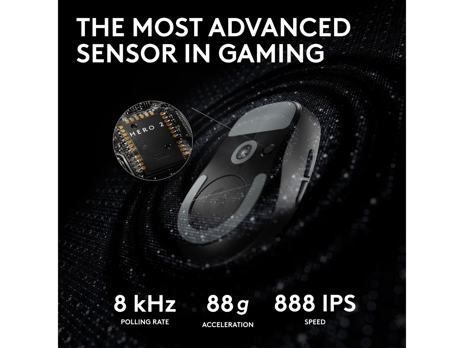 Logitech G Pro X Superlight 2 Lightspeed Trådlös Gamingmus (svart) Gamingmus