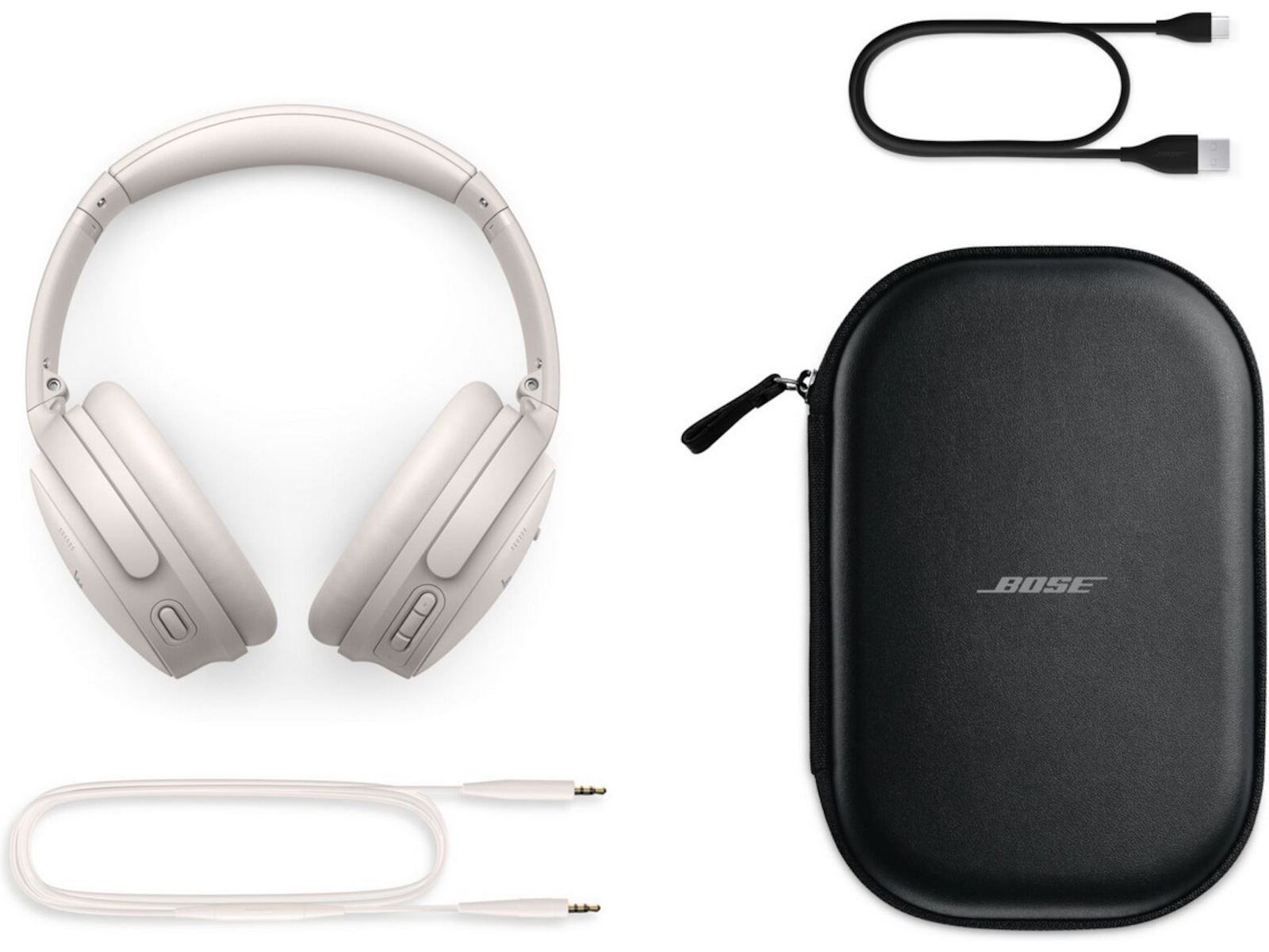Bose QuietComfort II trådlösa hörlurar (vit) Hörlurar