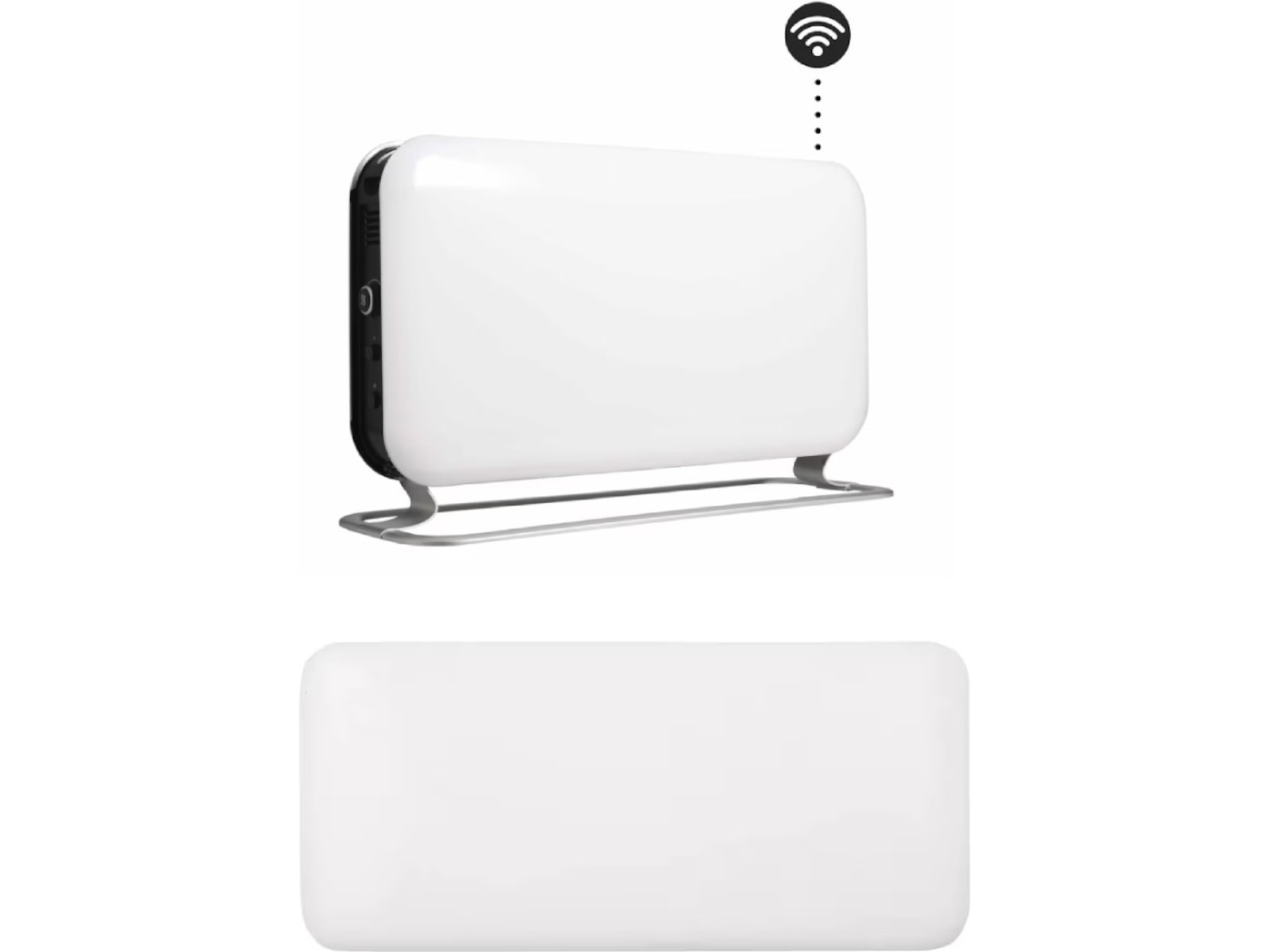 Mill WiFi golvelement 1200W + Invisible WiFi Gen 3 1300W (vit) Panelelement