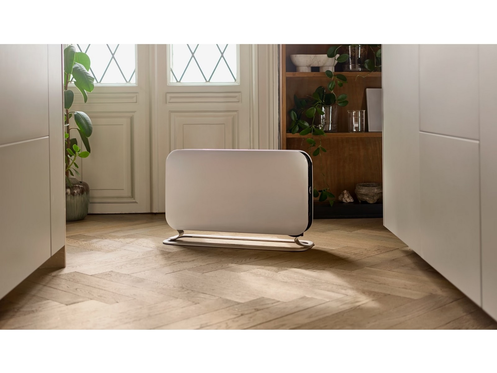 Mill WiFi golvelement 1200W + Invisible WiFi Gen 3 1300W (vit) Panelelement