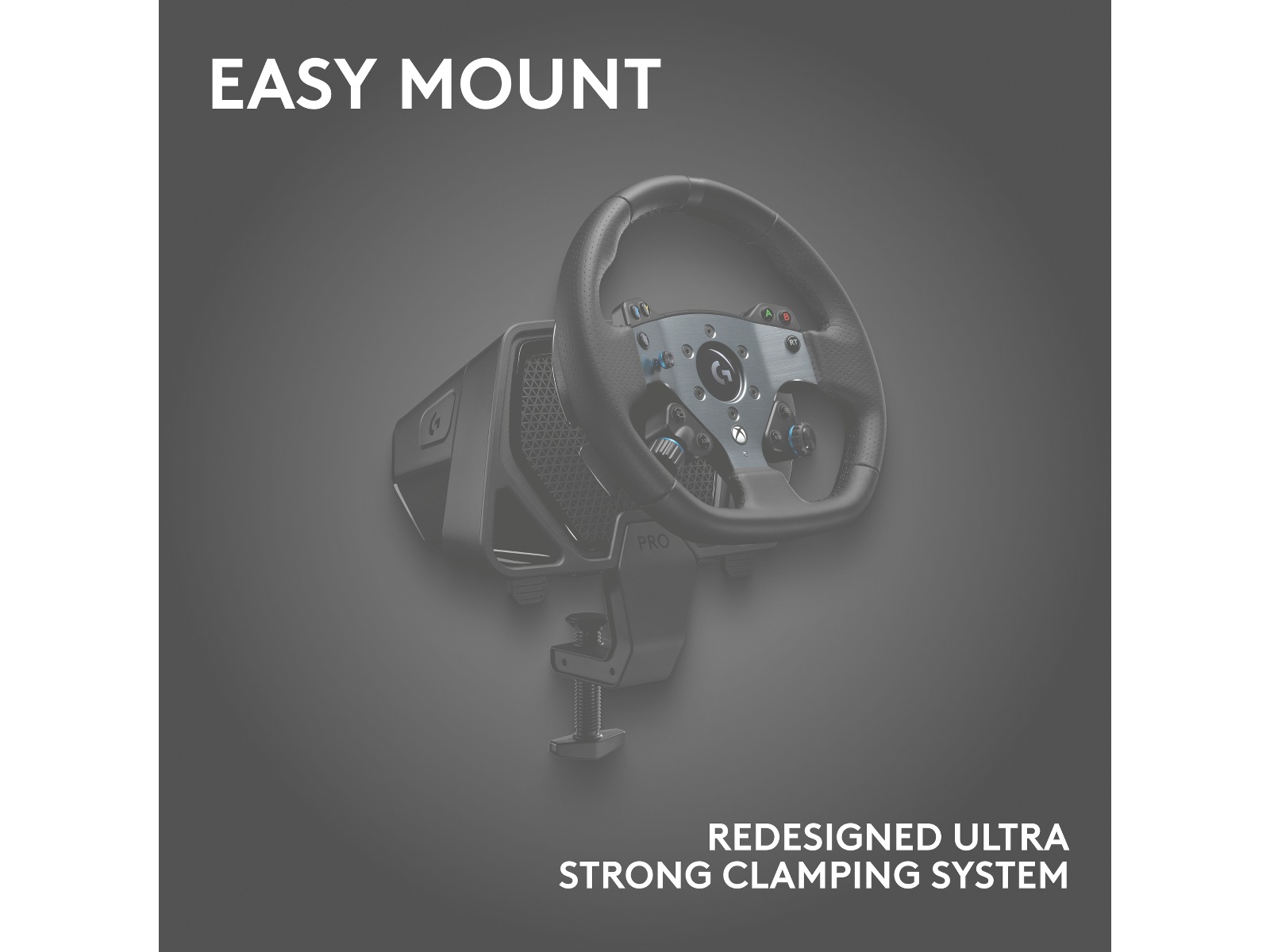 Logitech G PRO Racing Wheel Ratt och pedaler