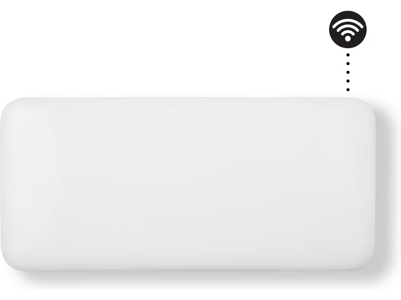 Mill Invisible WiFi Gen 3 Panelelement 1000W (vit) 2-pack Panelelement