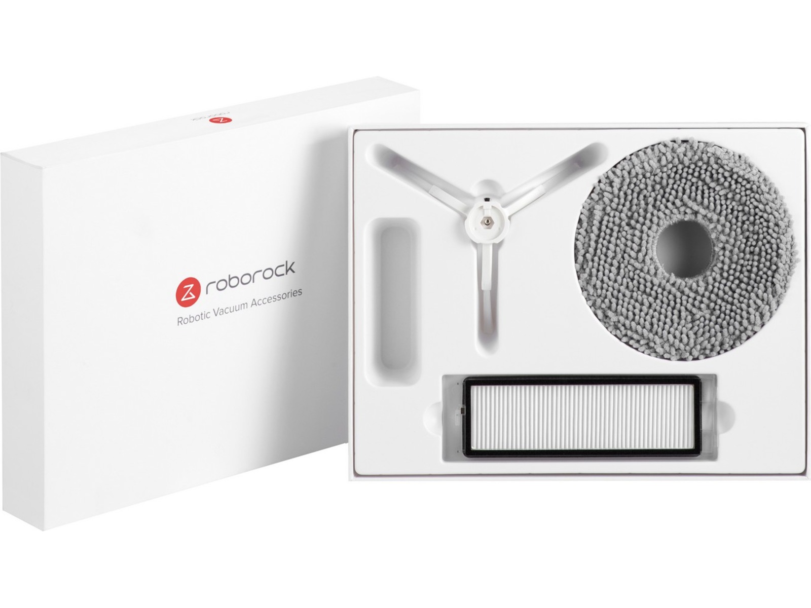 Roborock tillbehörssats för Q Revo (vit) Tillbehör för dammsugare & rengöring