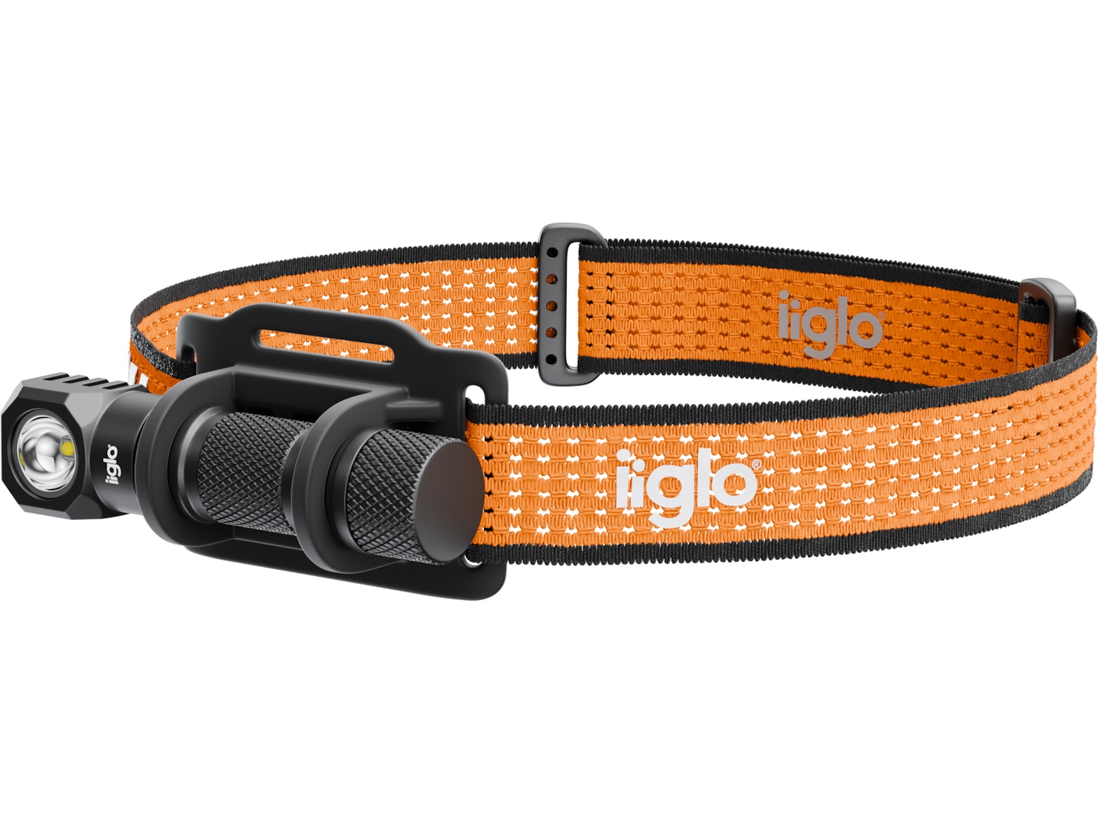 iiglo pannlampa 1000 lumen, 2-i-1 6500K Pannlampor & ficklampor