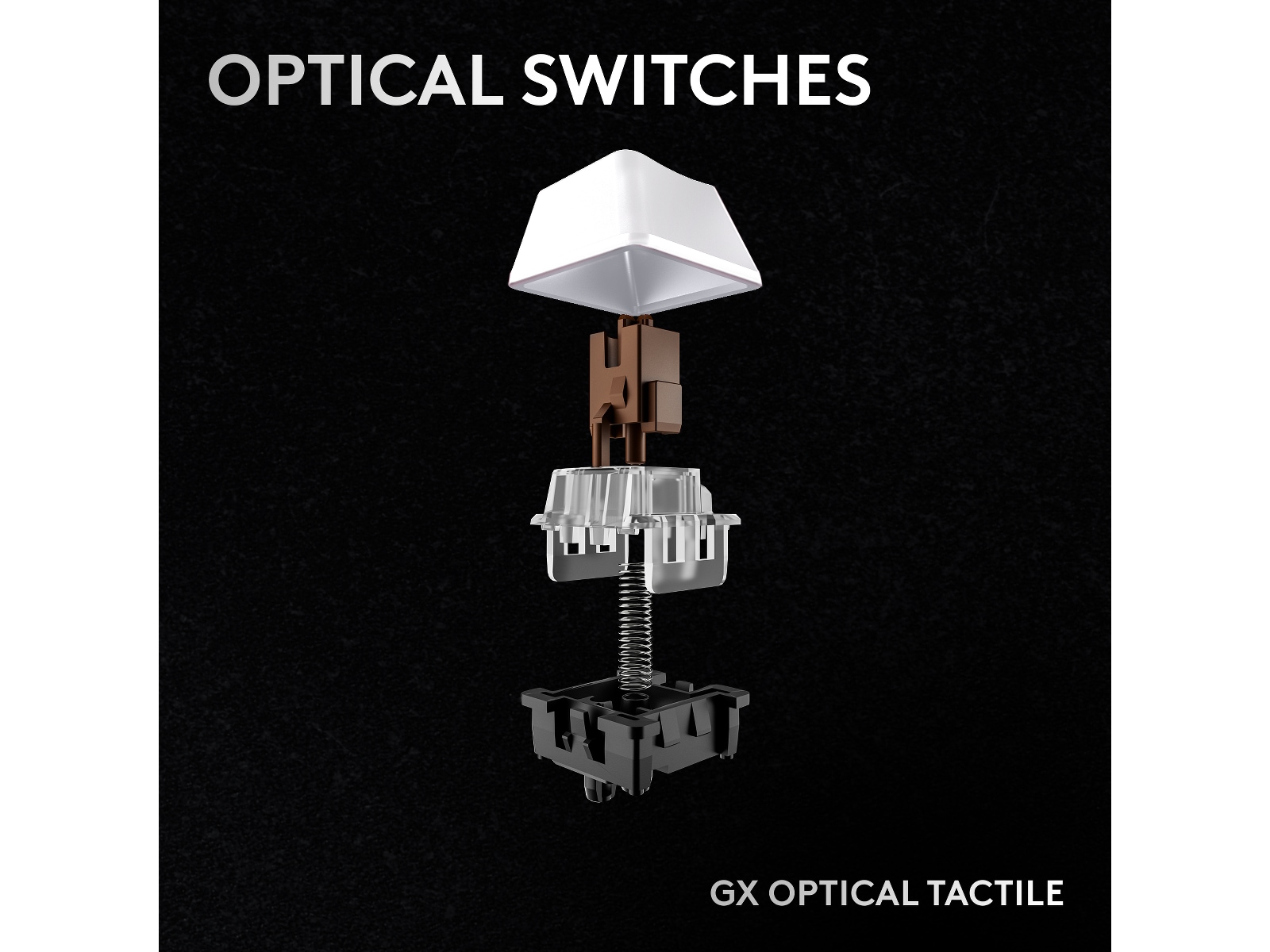 Logitech G Pro X 60 Lightspeed Tactile trådlöst gamingtangentbord (vit) Gamingtangentbord