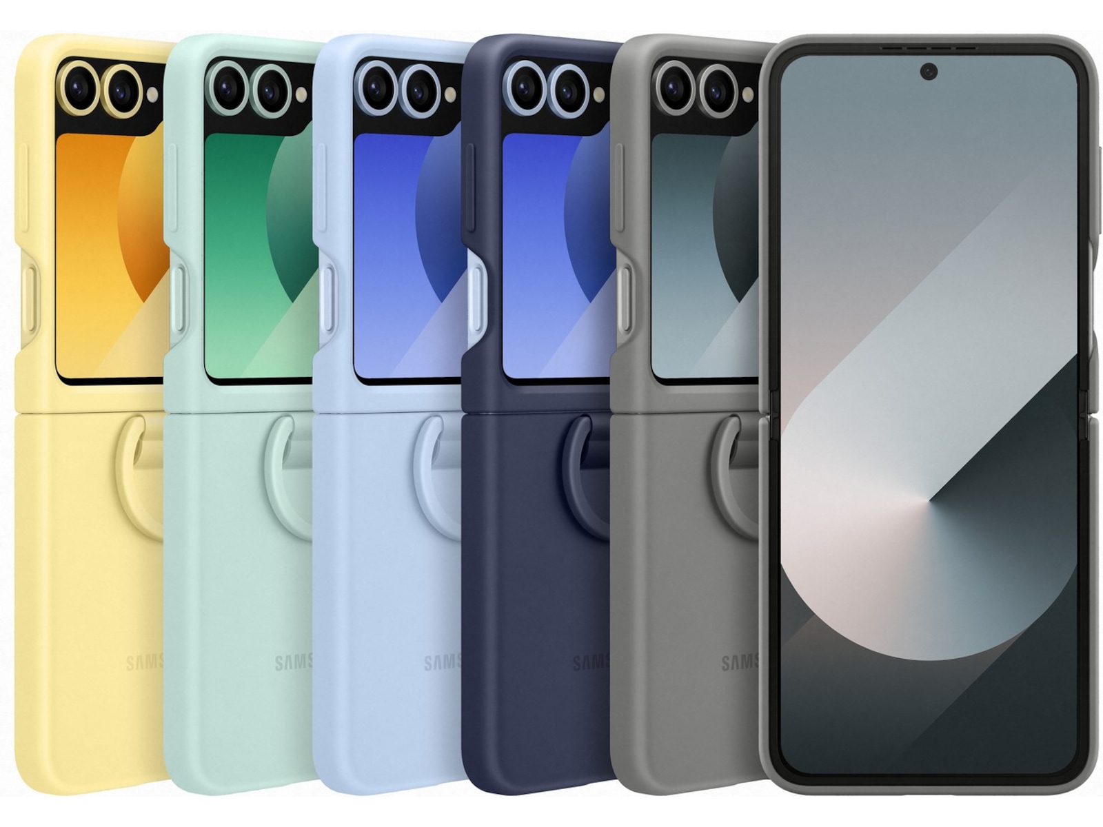 Samsung Galaxy Z Flip6 Silikonskal (navy) Mobilskal