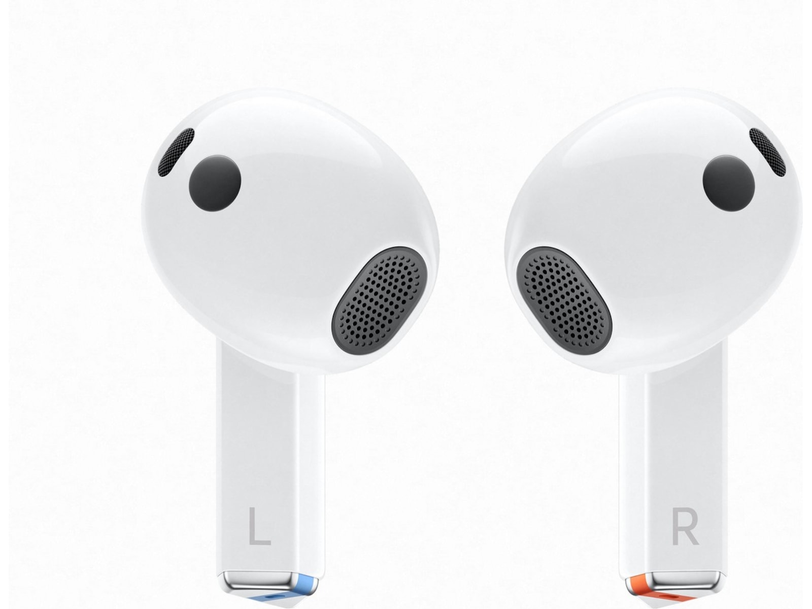 Galaxy Buds3 trådlösa hörlurar, In-ear (vit) In-ear hörlurar