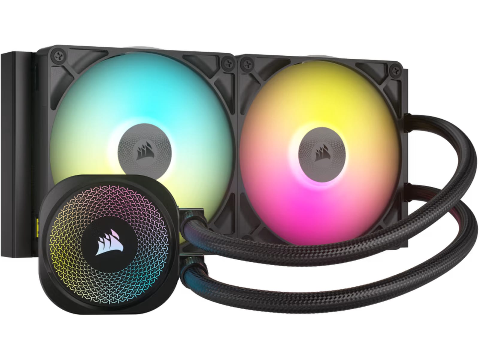Corsair iCUE LINK Titan 280 RX RGB AIO Kylare (svart) CPU - Vattenkylning