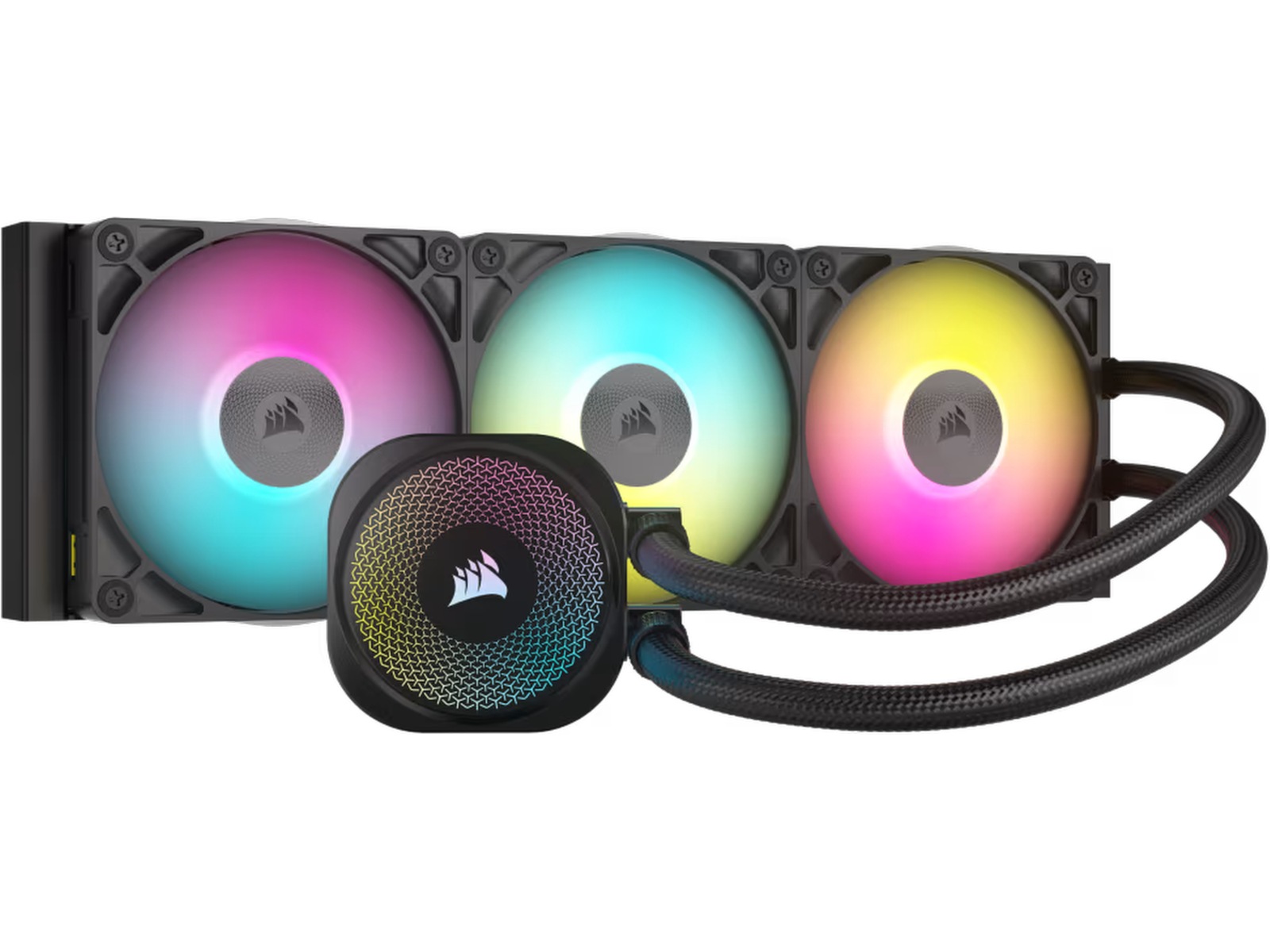 Corsair iCUE LINK Titan 360 RX RGB AIO Kylare (svart) CPU - Vattenkylning