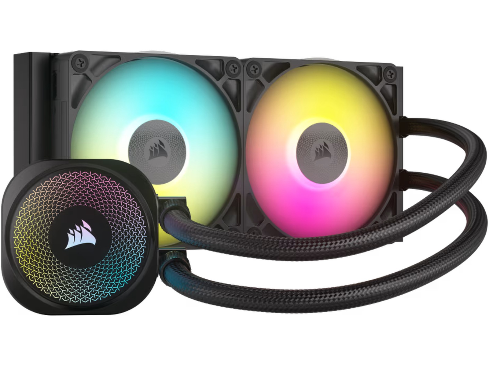 Corsair iCUE LINK Titan 240 RX RGB AIO Kylare (svart) CPU - Vattenkylning