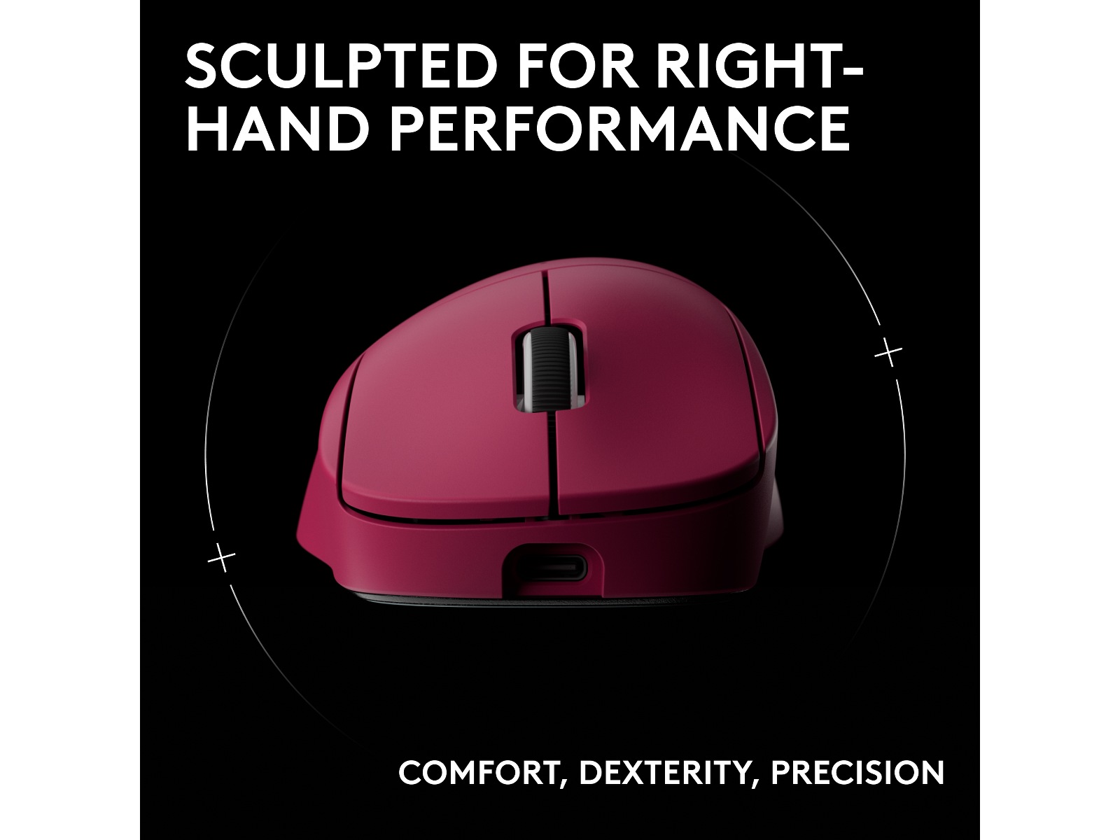 Logitech G Pro X Superlight 2 DEX trådlös gamingmus (rosa) Gamingmus