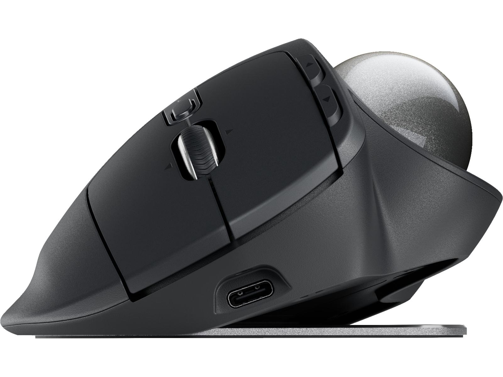 Logitech MX Ergo S Advanced Trådlösmus Trackball (graphite) Ergonomi