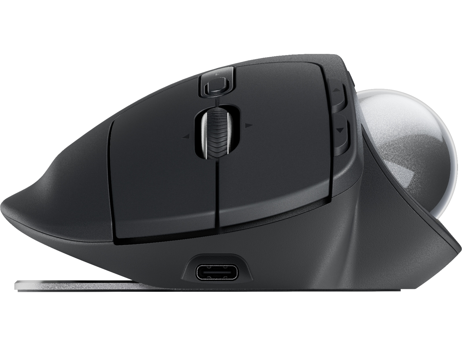 Logitech MX Ergo S Advanced Trådlösmus Trackball (graphite) Ergonomi