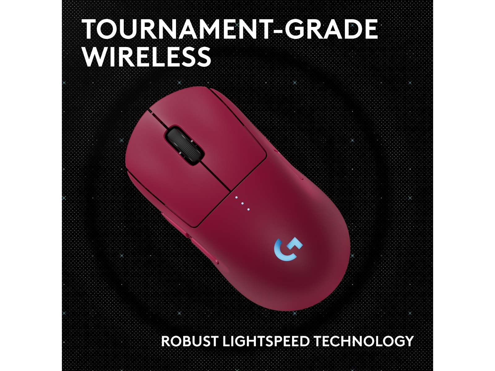 Logitech PRO 2 Lightspeed Trådlös Gamingmus (rosa) Gamingmus