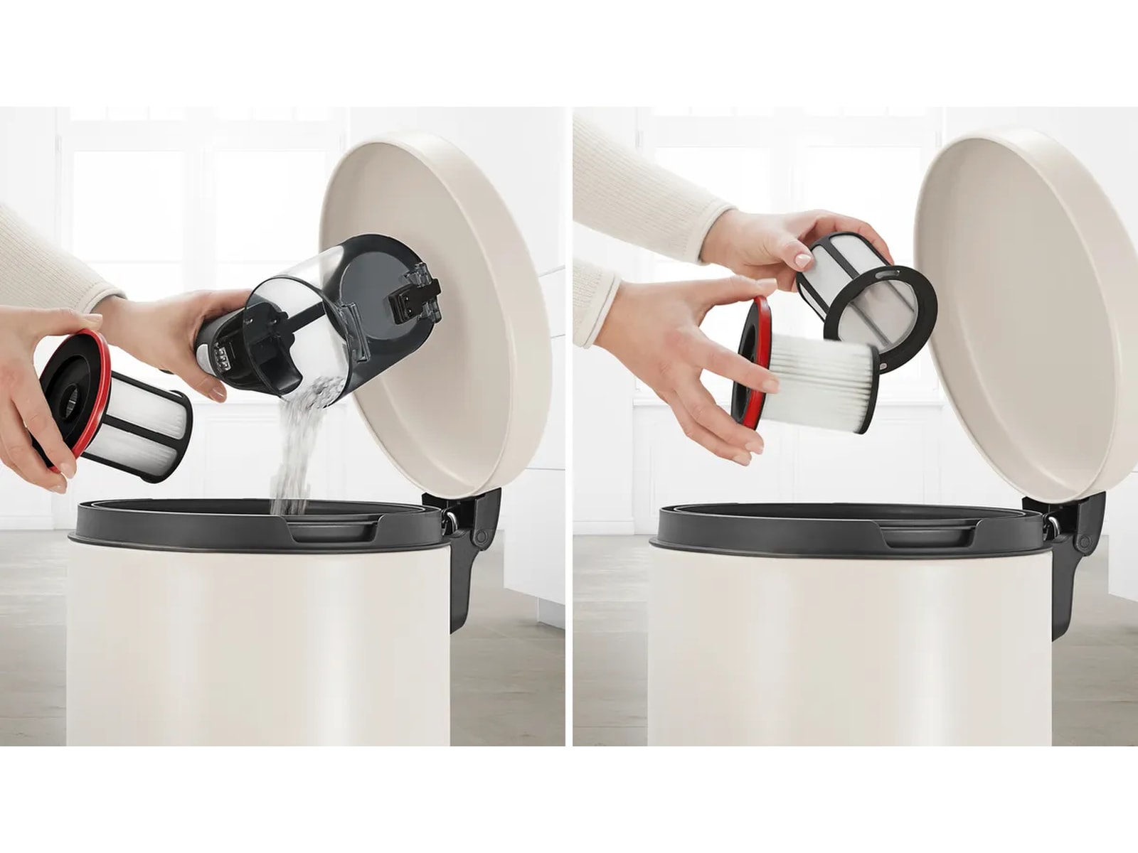 Bosch Unlimited Series 6 Uppladdningsbar dammsugare (blå) Skaftdammsugare