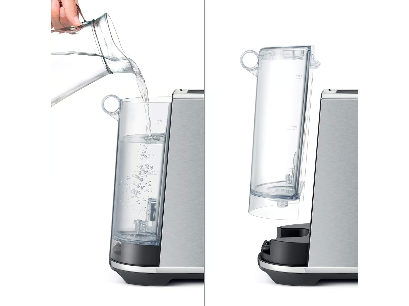 Sage Bambino Plus Espressomaskin (borstat stål) Espressomaskiner