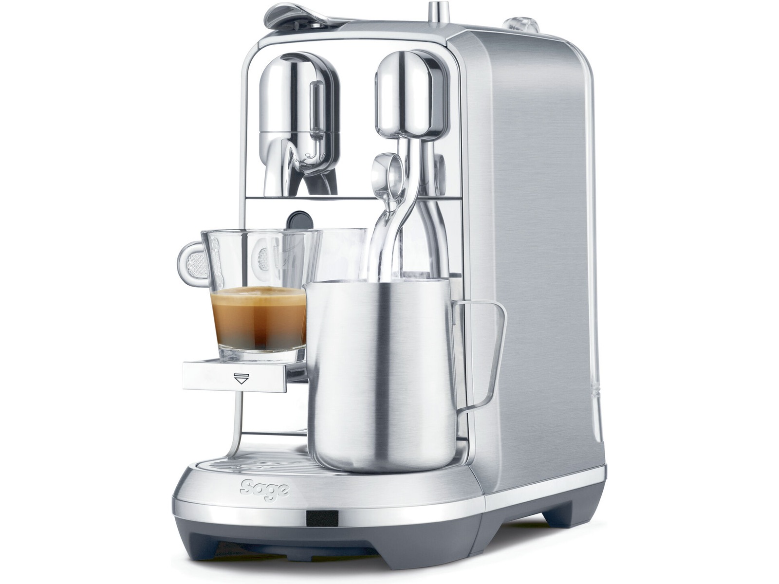 Sage Creatista Plus Nespresso-maskin (borstat stål) Kapselmaskiner