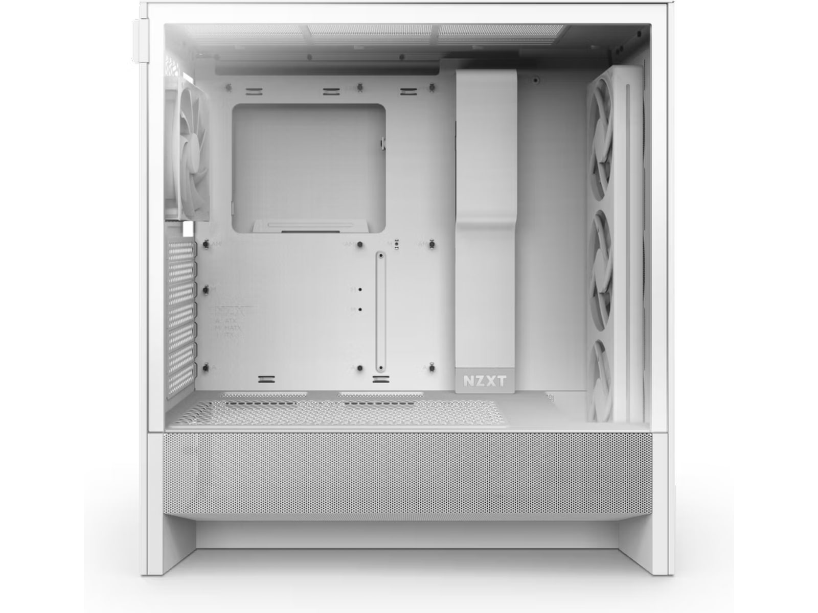 NZXT H5 Flow RGB Mid Tower (vit) Midi tower