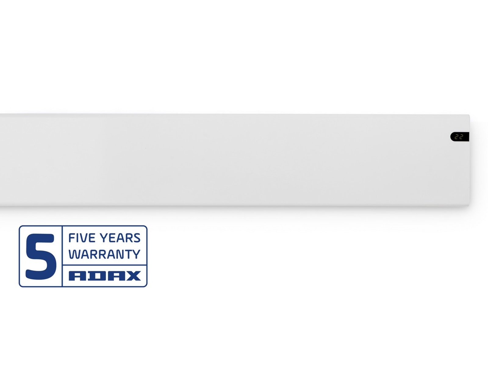 Adax Neo Basic Panelelement Low 1200W (vit) Panelelement