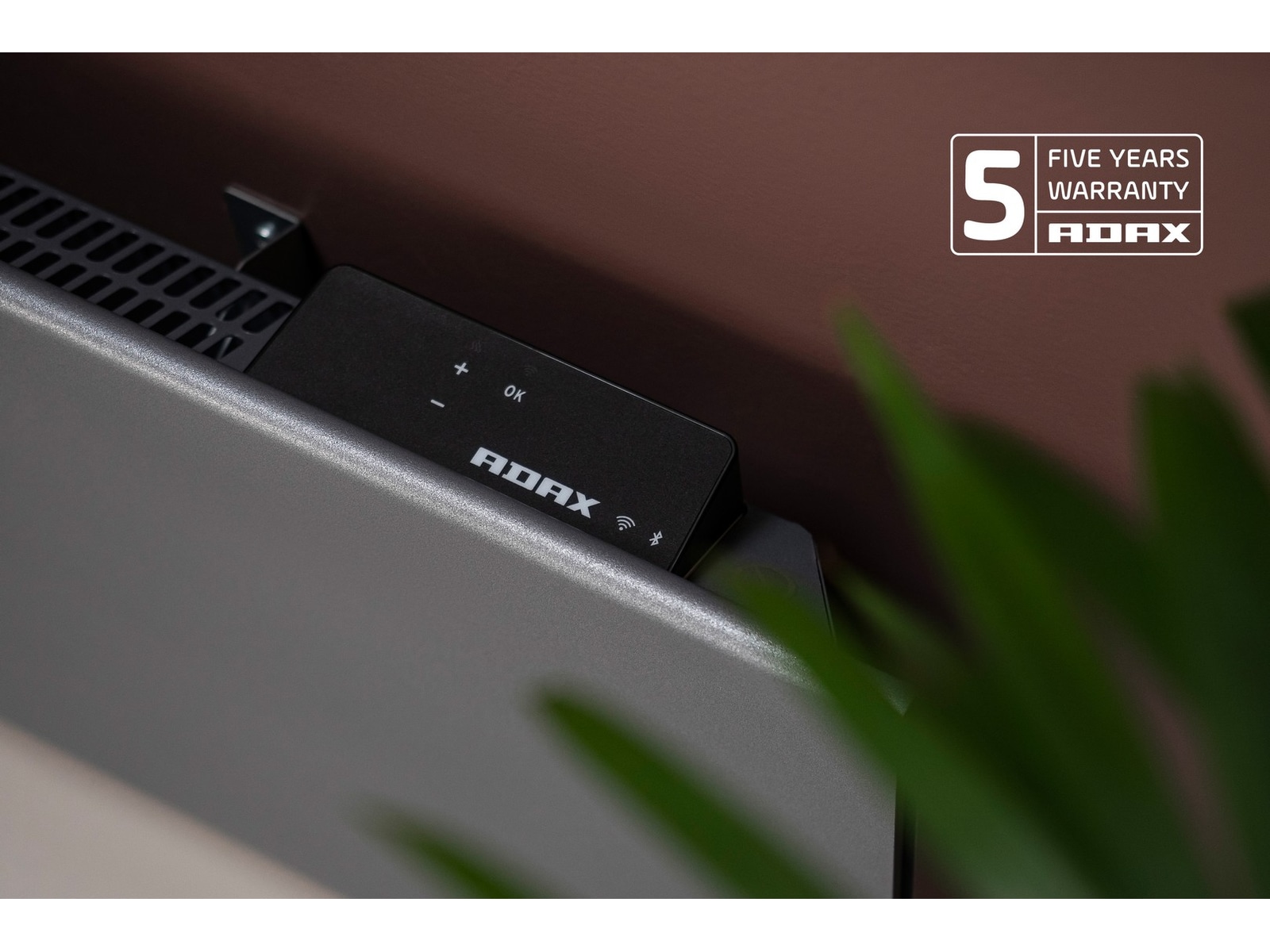 Adax Neo WiFi Panelelement 1000W (grå) Panelelement