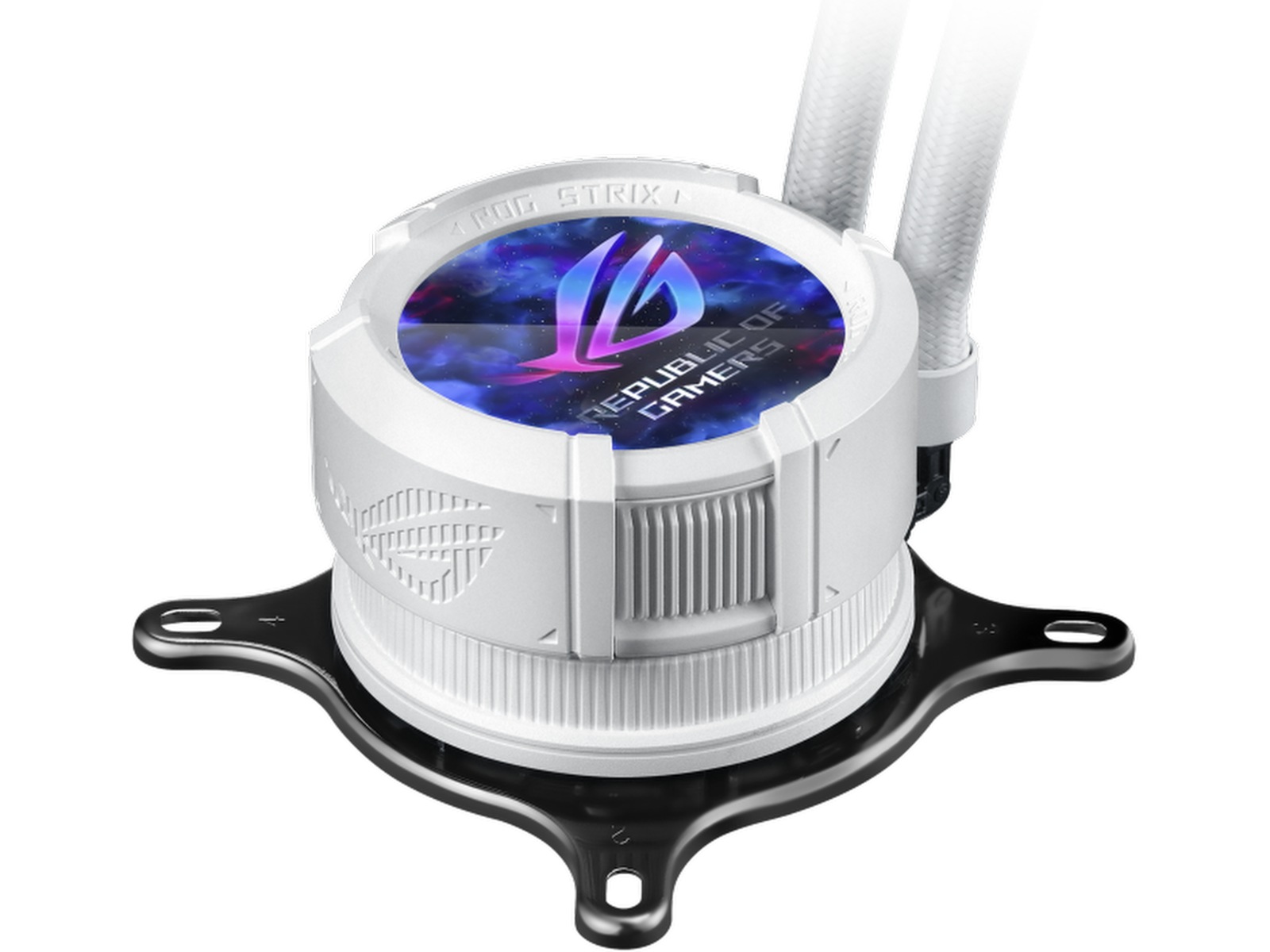 Asus ROG Strix LC III 360 ARGB LCD Kylare (vit) CPU - Vattenkylning