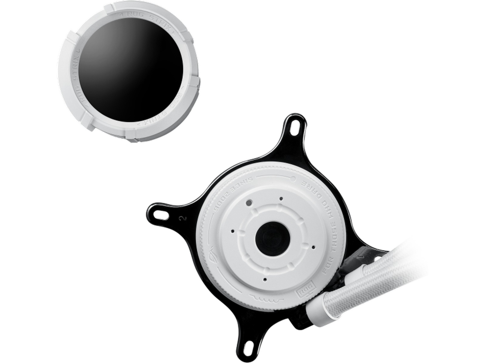 Asus ROG Strix LC III 360 ARGB LCD Kylare (vit) CPU - Vattenkylning