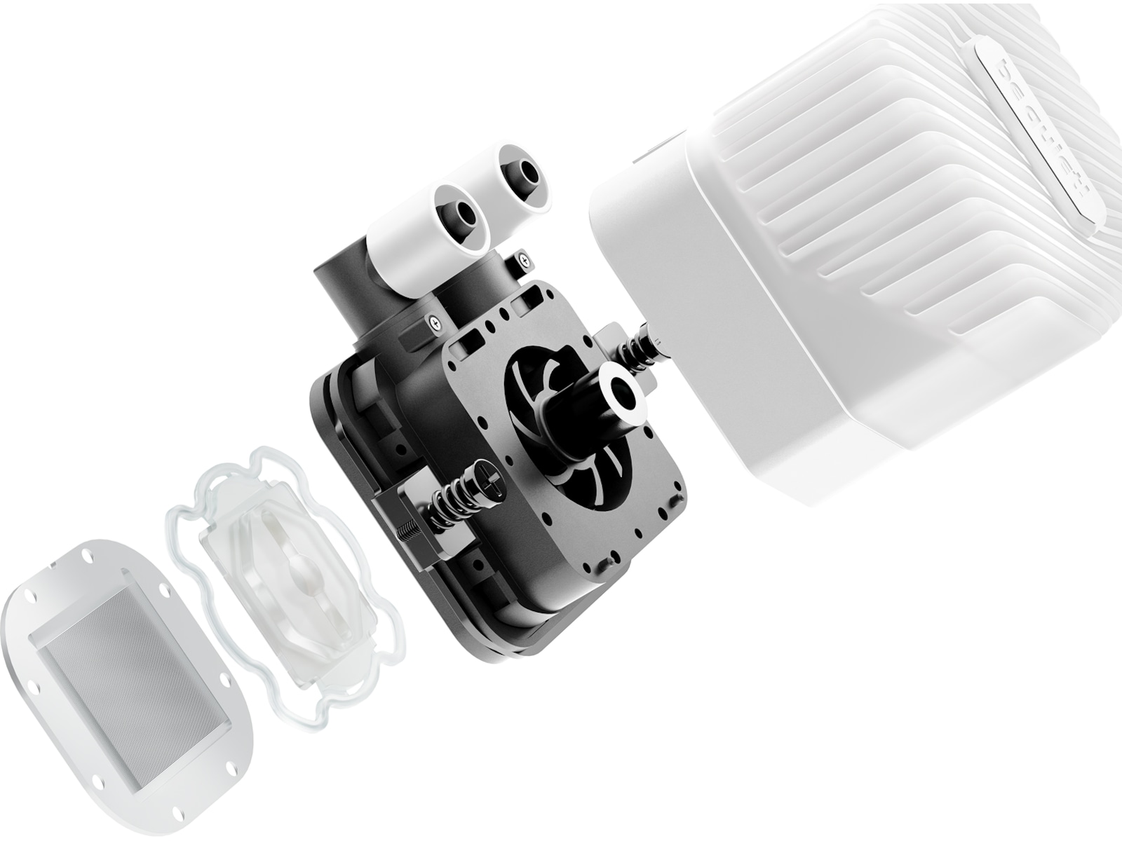 be quiet! Light Loop 360 Kylare (vit) CPU - Vattenkylning