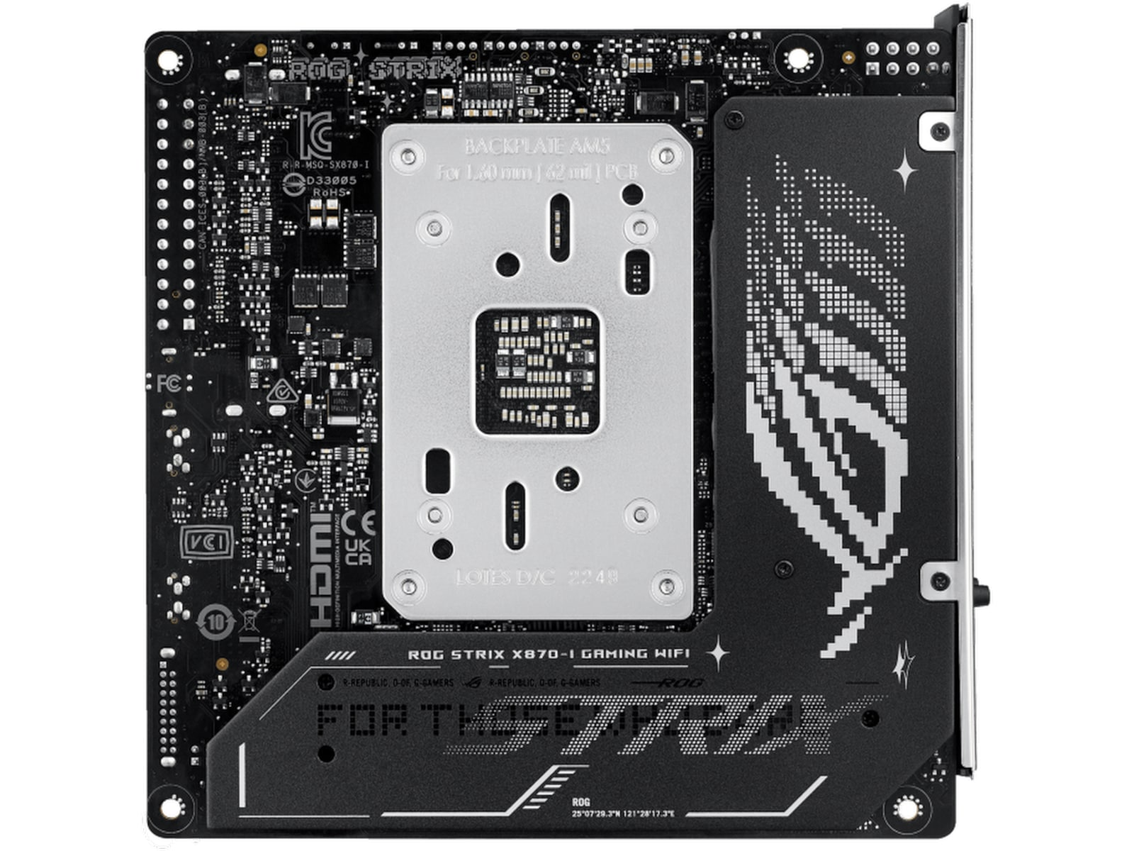 ASUS ROG Strix X870-I GAMING WIFI Moderkort AMD Socket