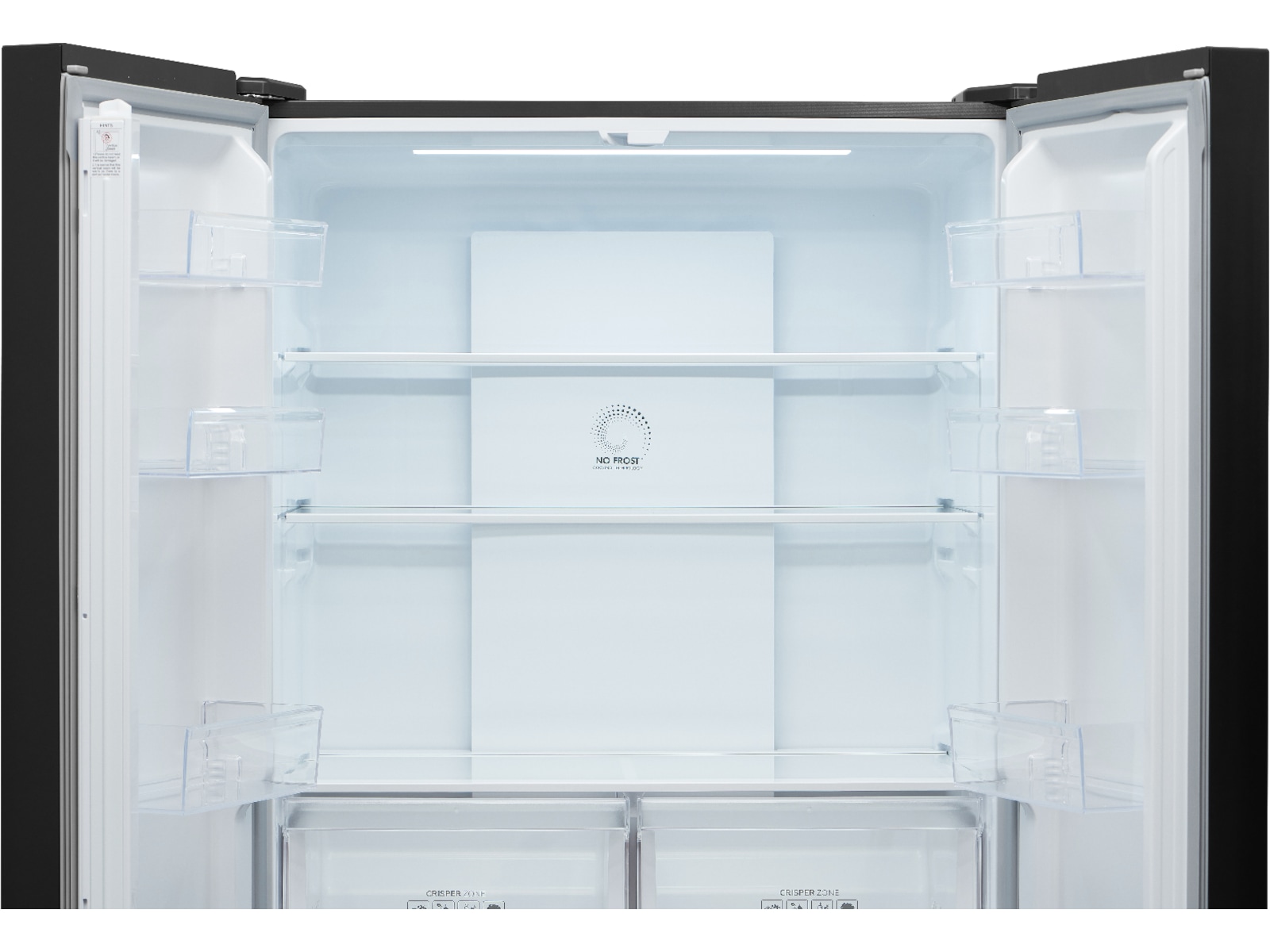 Avant MDR91DI1 Side-by-Side kyl- och frysskåp (svart) Side-by-side kylskåp