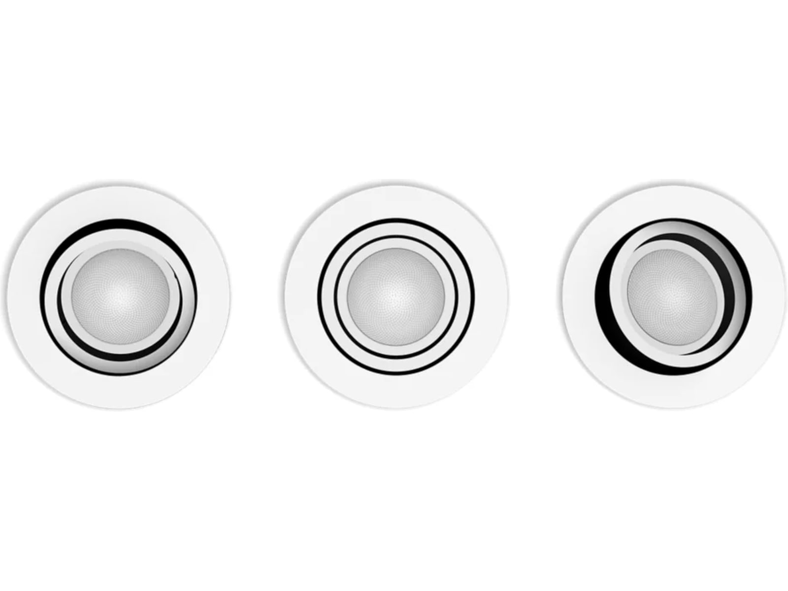 Philips Hue Centura infälld spotlight R 3-pack (vit) Taklampa