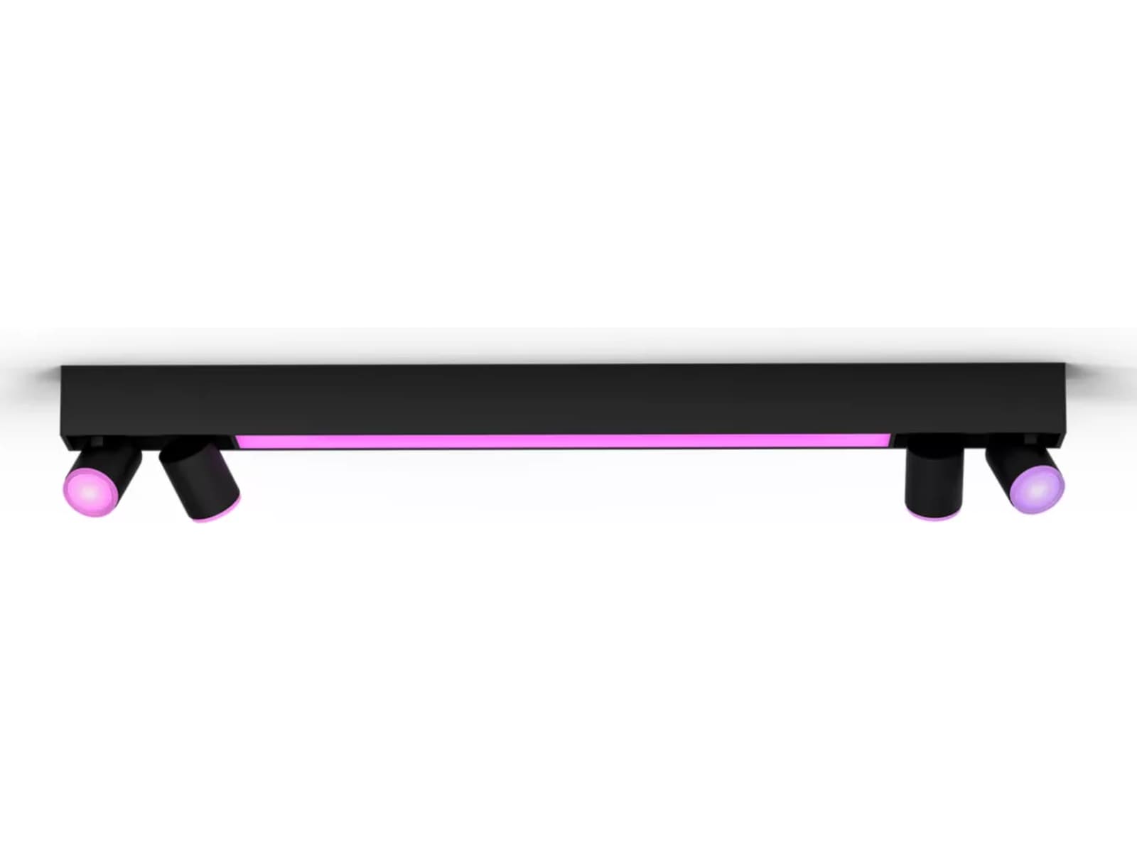 Philips Hue Centris taklampa med 4 spotlights (svart) Taklampa