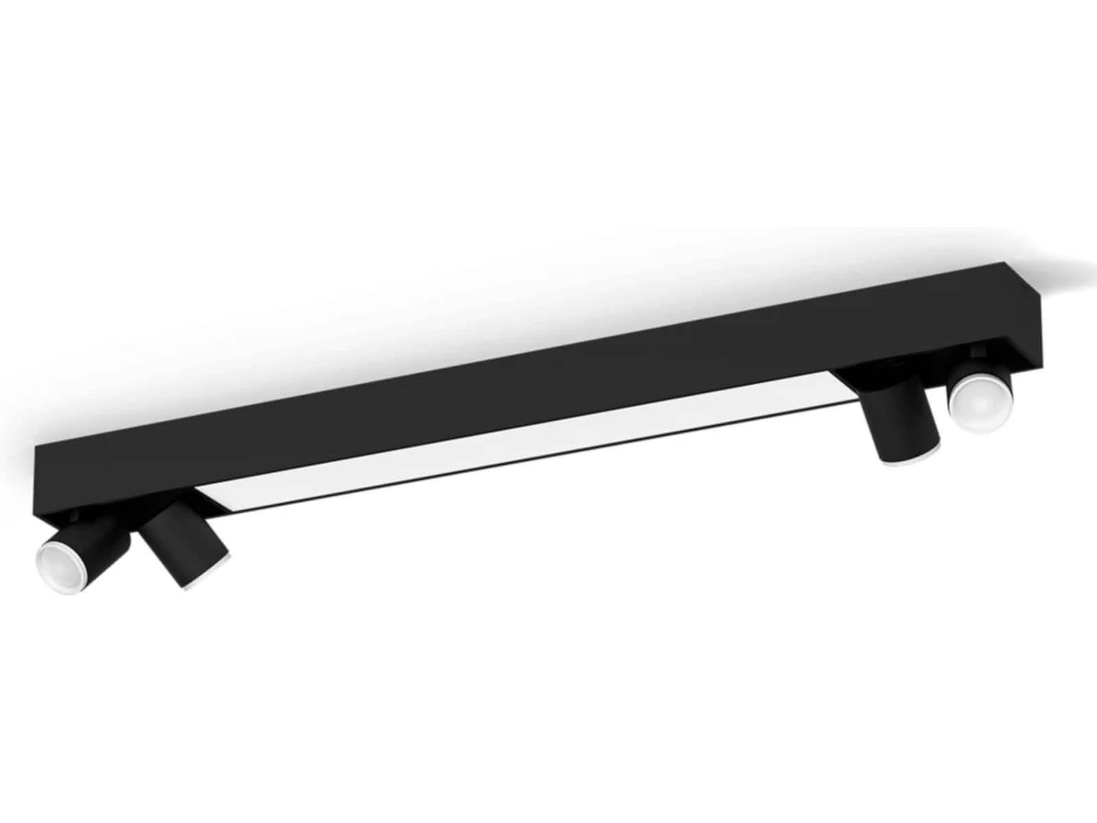 Philips Hue Centris taklampa med 4 spotlights (svart) Taklampa