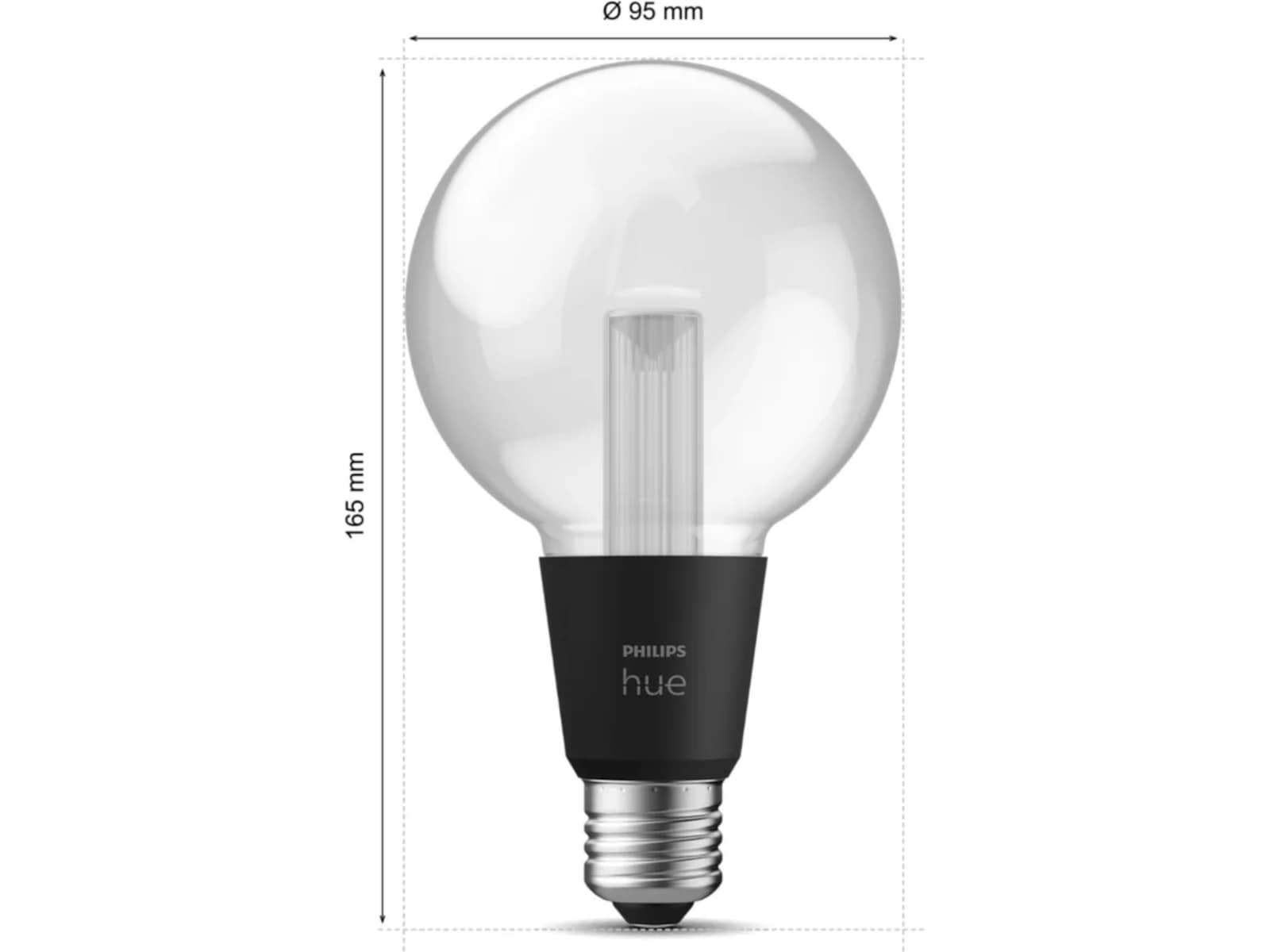 Philips Hue White and color ambiance G95 - E27 smart ljuskälla LED-lampor & glödlampor