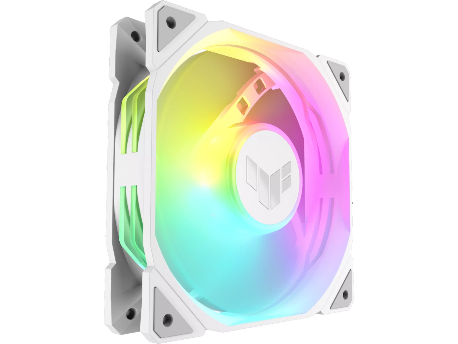 Asus TUF Gaming TR120 ARGB Reverse Fläkt 3pk (vit) Fläkt