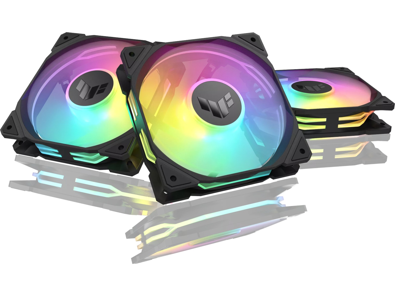Asus TUF Gaming TR120 ARGB Fläkt 3pk (svart) Fläkt