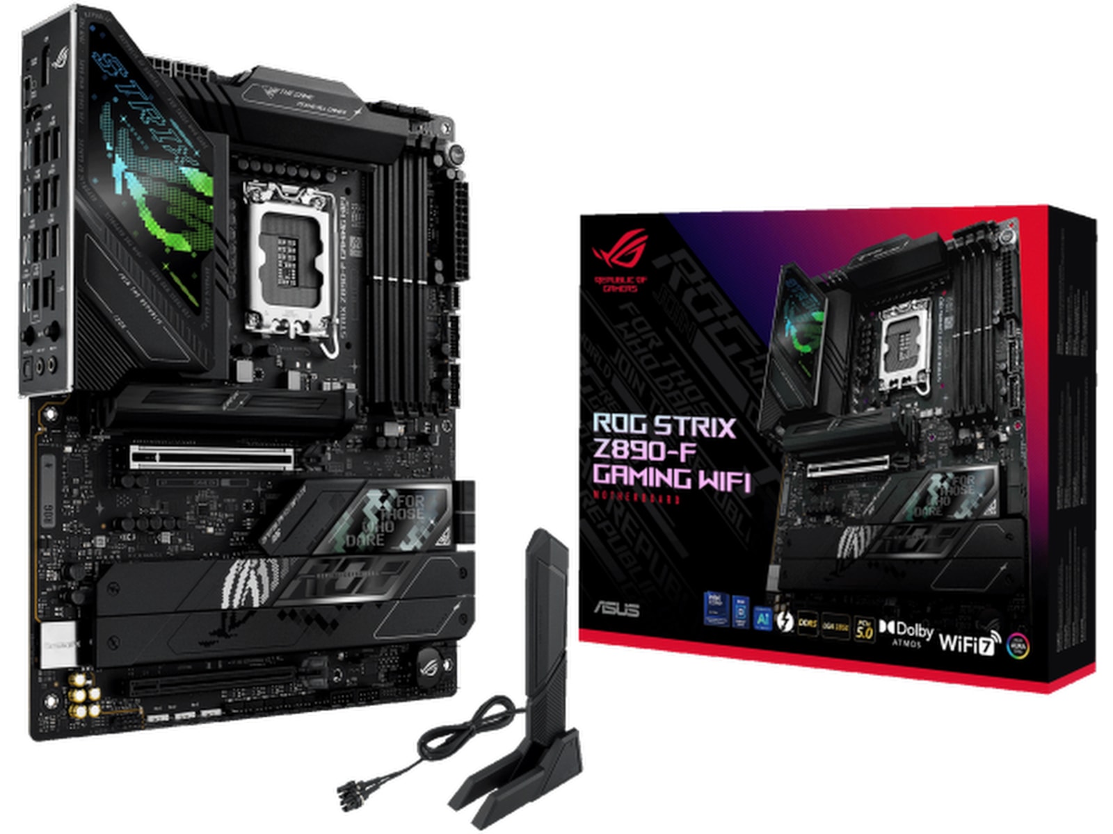 Asus ROG Strix Z890-F Gaming WIFI Moderkort Intel Socket