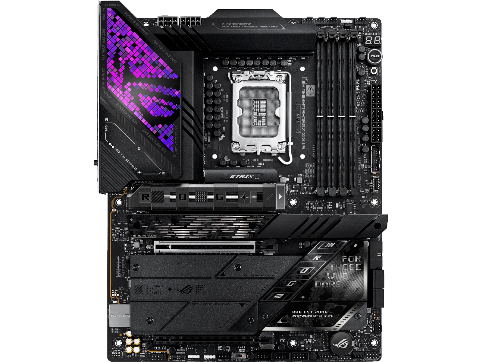 Asus ROG Strix Z890-E Gaming WIFI Bundkort Intel Socket
