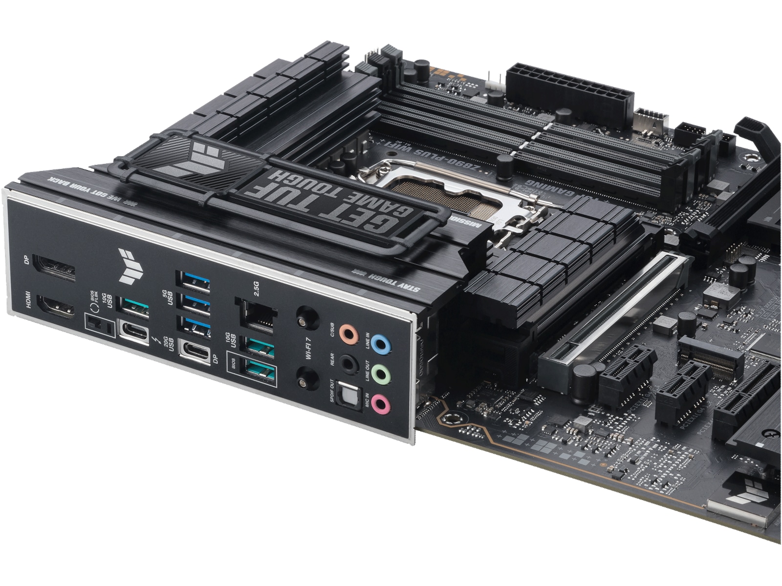 Asus TUF Gaming Z890-PLUS WIFI Moderkort Intel Socket