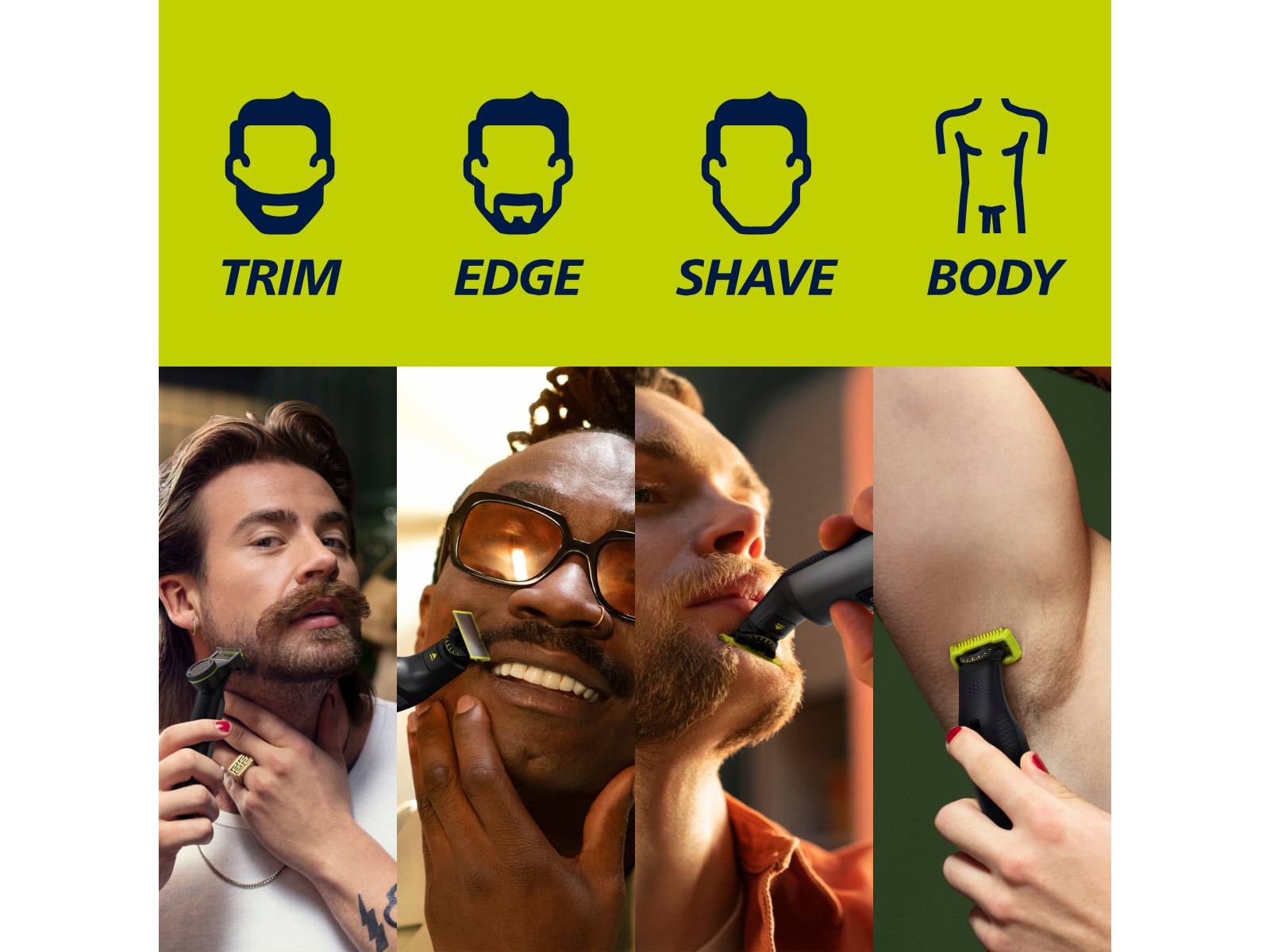 Philips OneBlade Pro QP6552/15 Face & Body Rakapparat