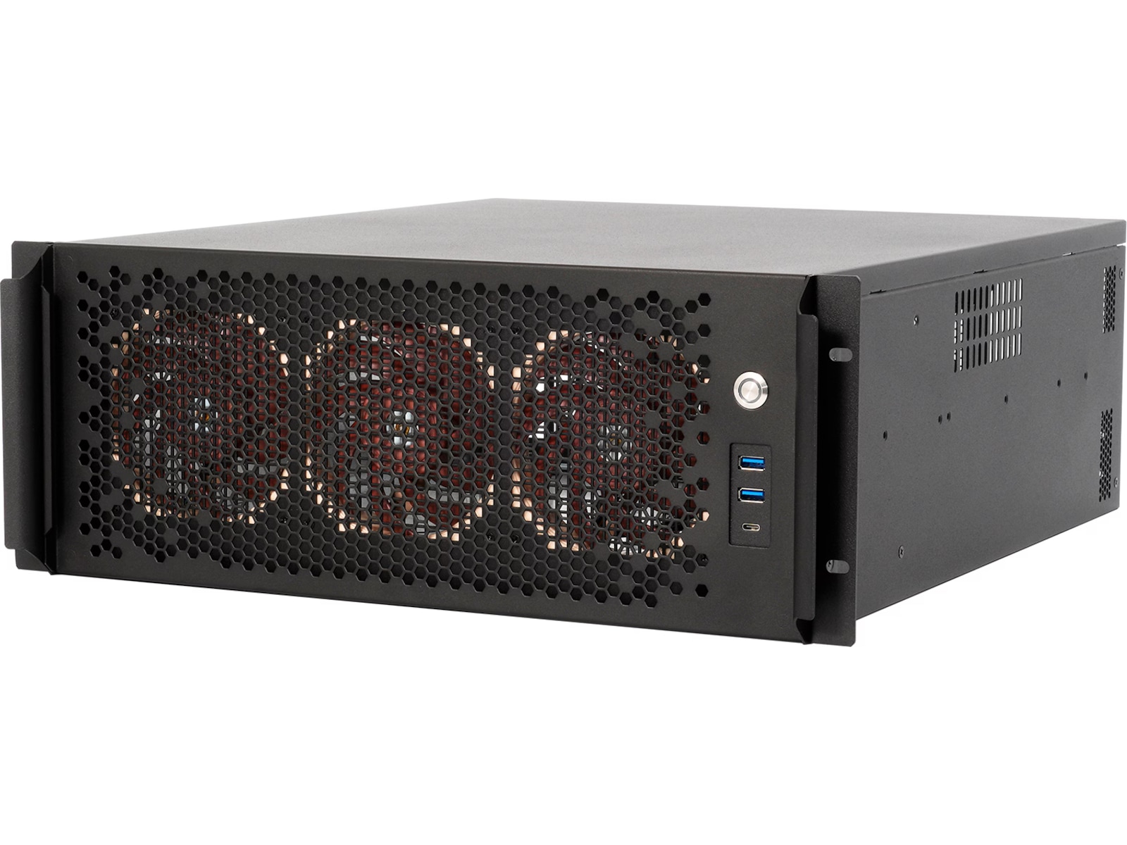 Komplett Workstation WRX90 4U Rack Stationär dator