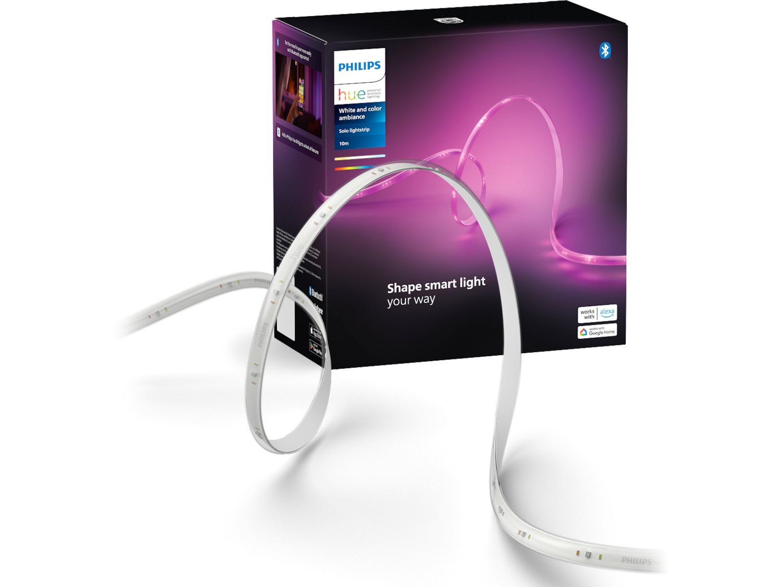 Philips Hue Solo ljusremsa RGB 10m Led strips & underhållning