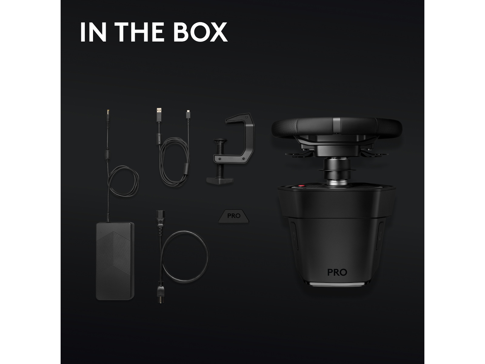 Logitech G PRO Racing Wheel PS/PC Ratt och pedaler