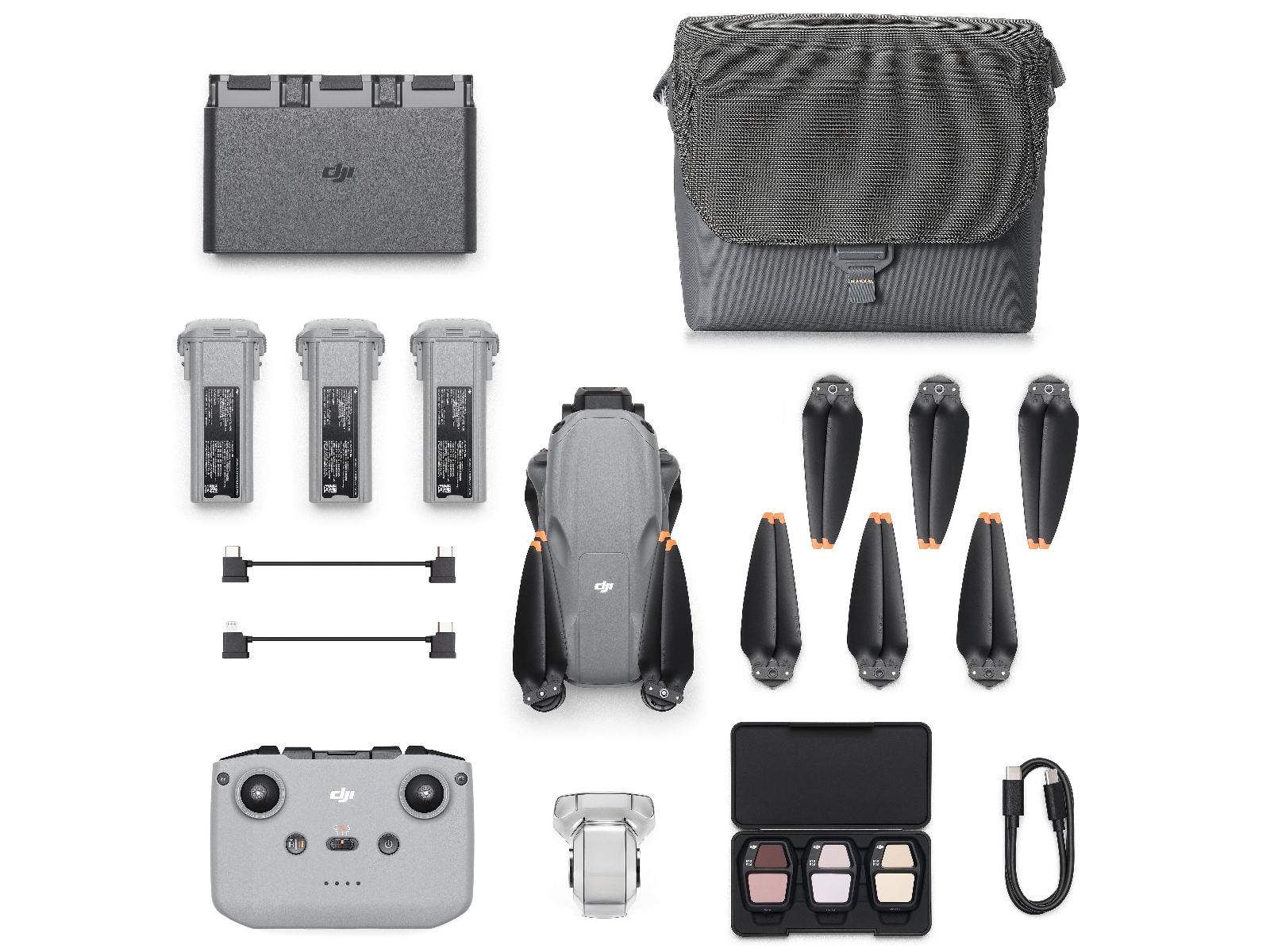 DJI Air 3S Fly More Combo (DJI RC-N3) Drönare