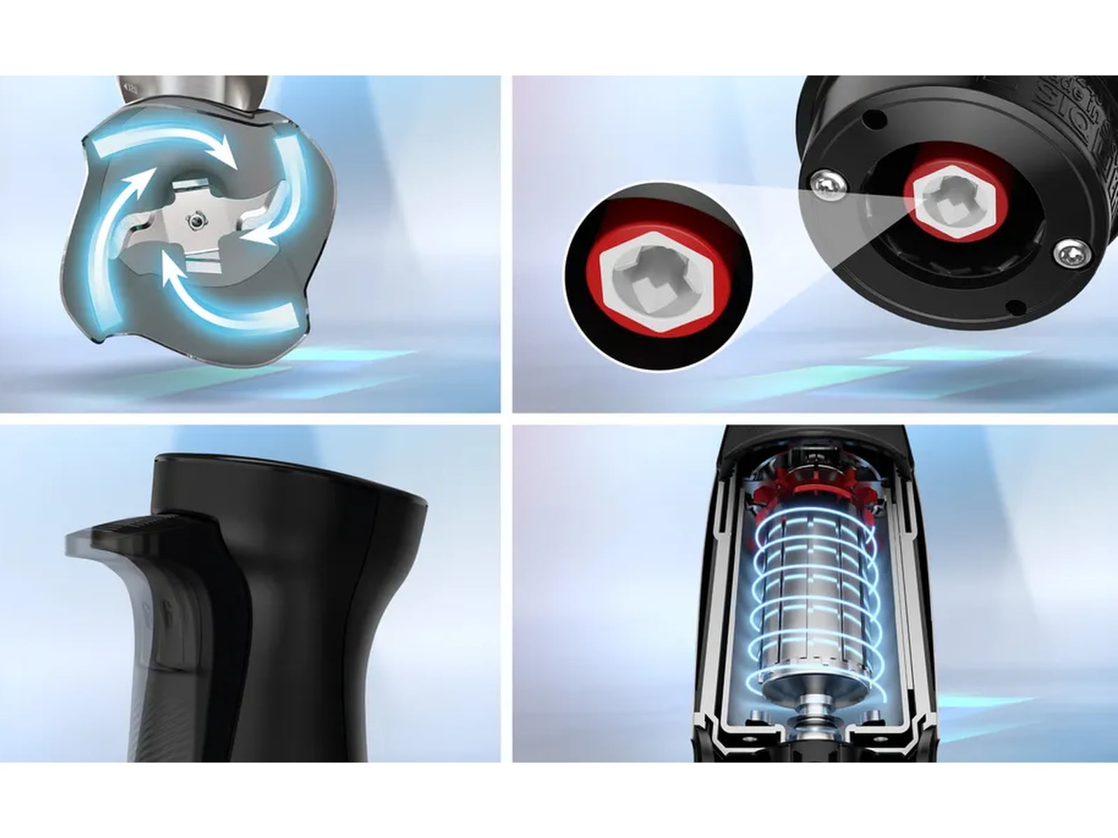 Bosch MSM6M810 Miksestav (rostfritt stål) Stavmixers & elvispar