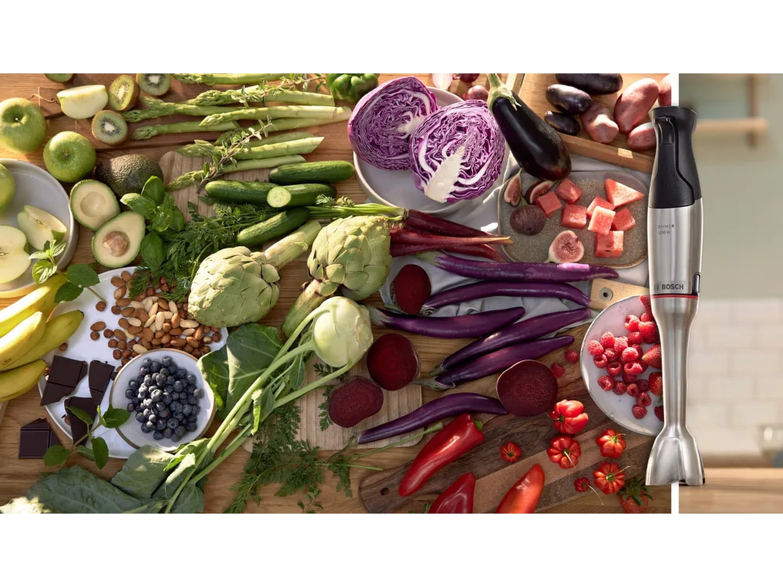 Bosch MSM6M810 Miksestav (rostfritt stål) Stavmixers & elvispar