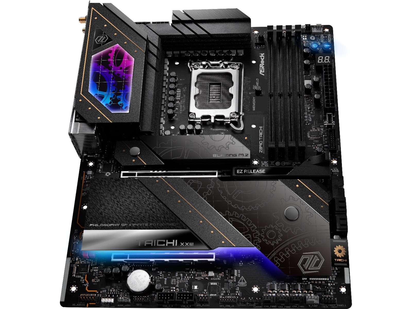 ASRock Z890 TAICHI Moderkort Intel Socket