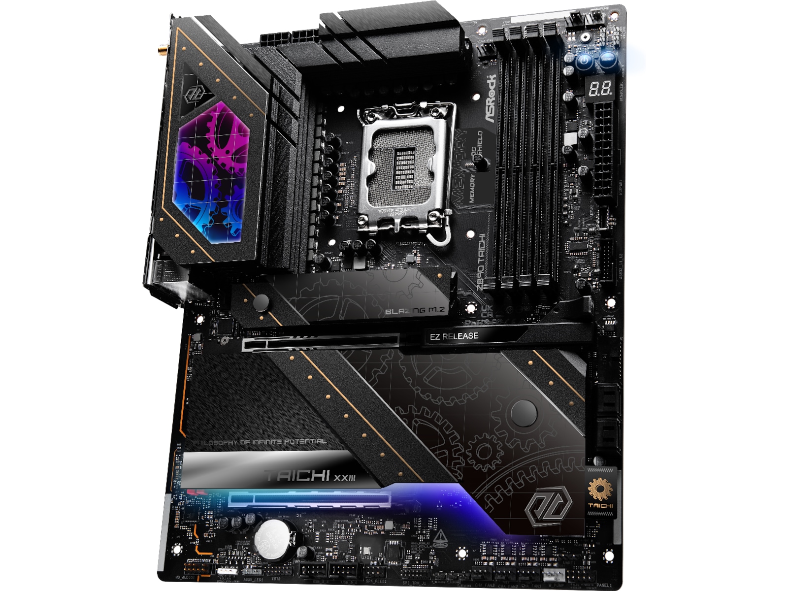 ASRock Z890 TAICHI Moderkort Intel Socket