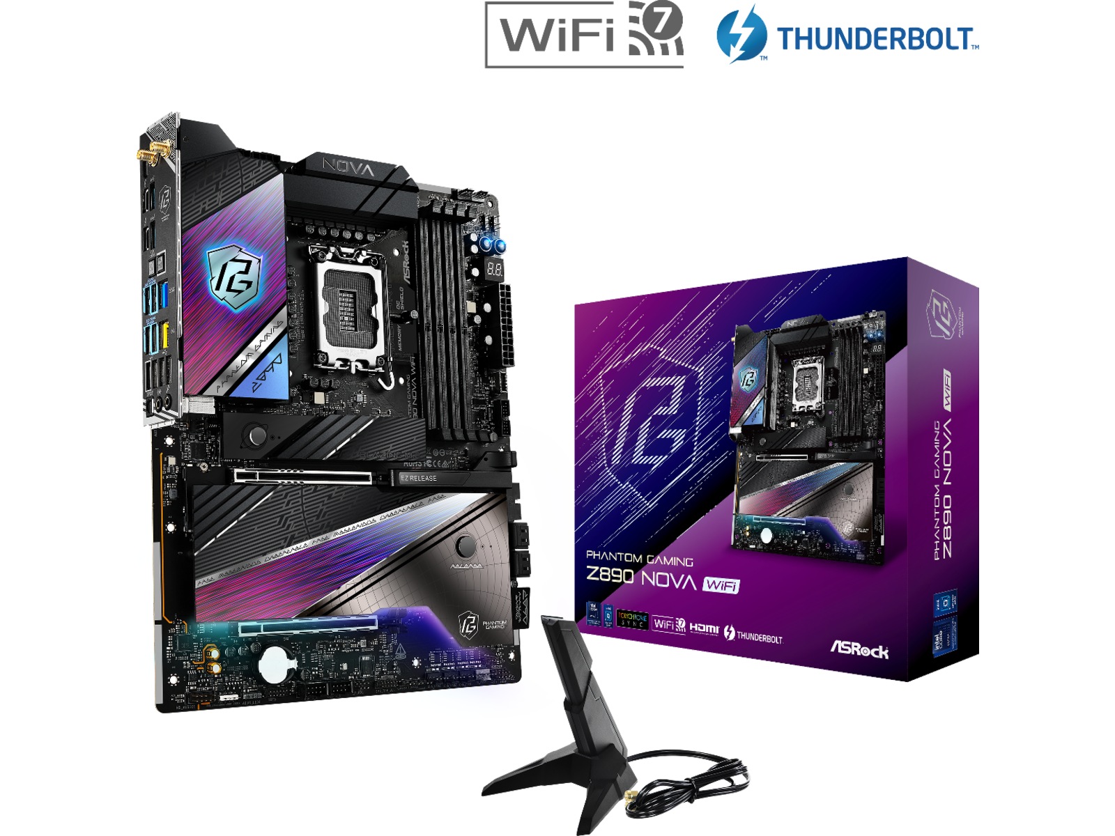 ASRock Z890 NOVA WIFI Moderkort Intel Socket